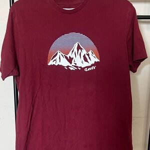 Levi's Men's Red Mountain Graphic Tee